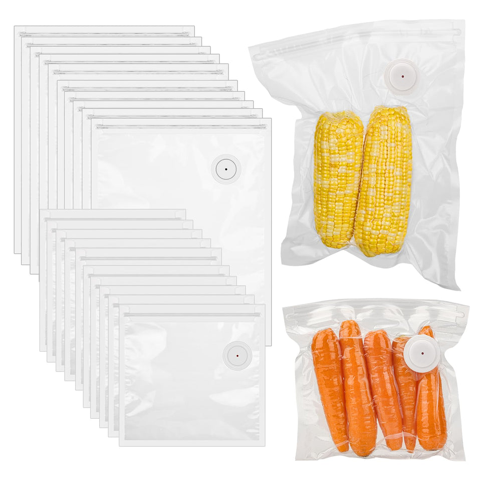 Pengrainsys large vacuum bag 13.4x10.2 inches keeps foods fresher longer