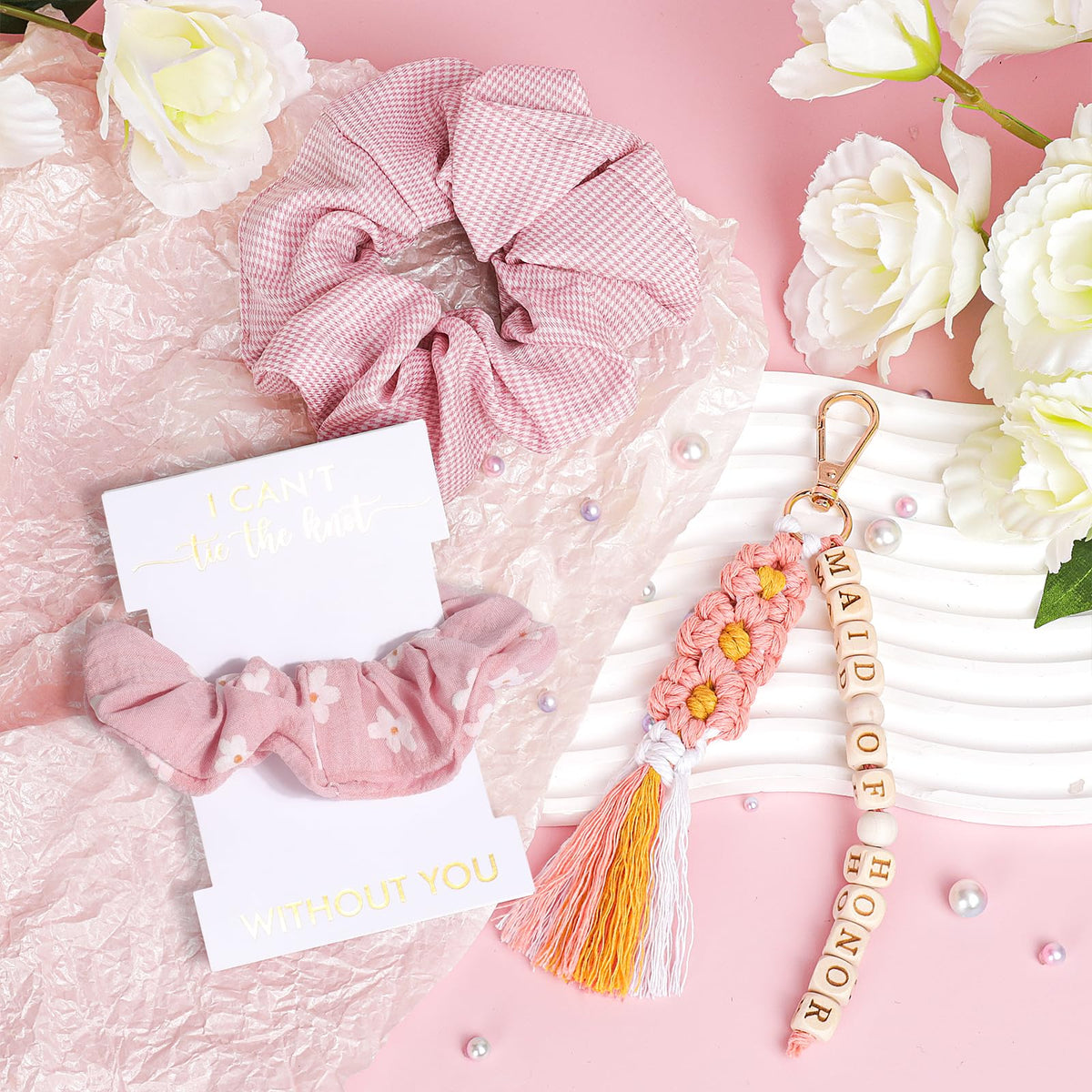 Pengtai Maid of Honor card to complete the proposal gift set.