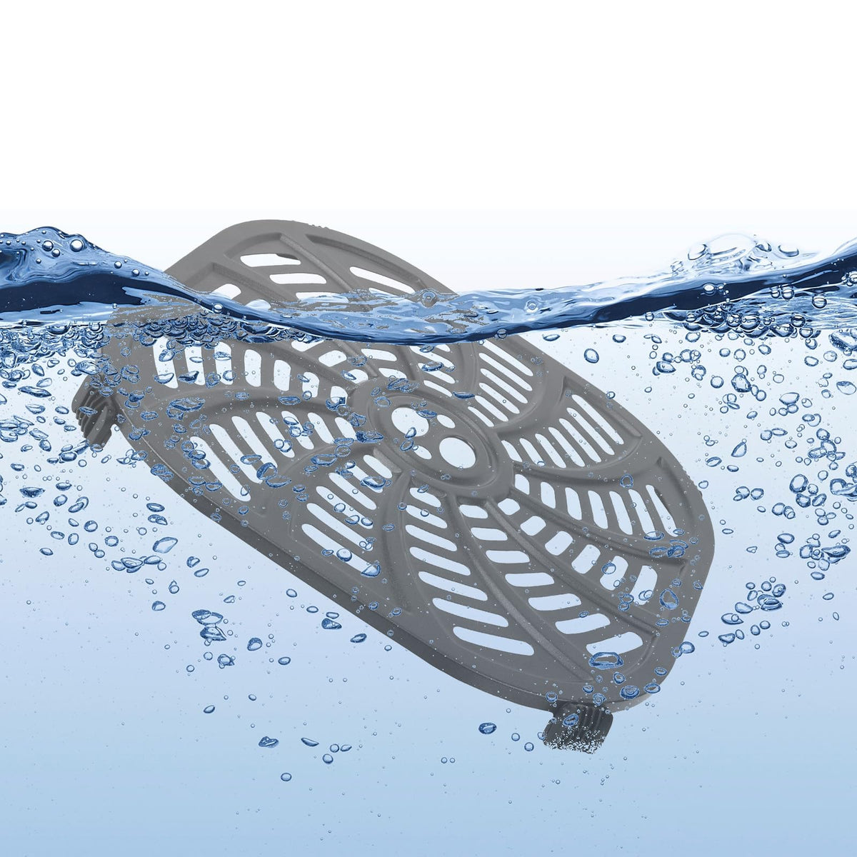 Penitue cyclonic airflow plate design promotes even heating across foods.