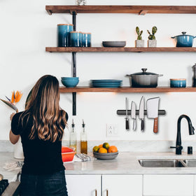 PENXUA kitchen-organization knife-strip keeps counters clear and utensils within reach.