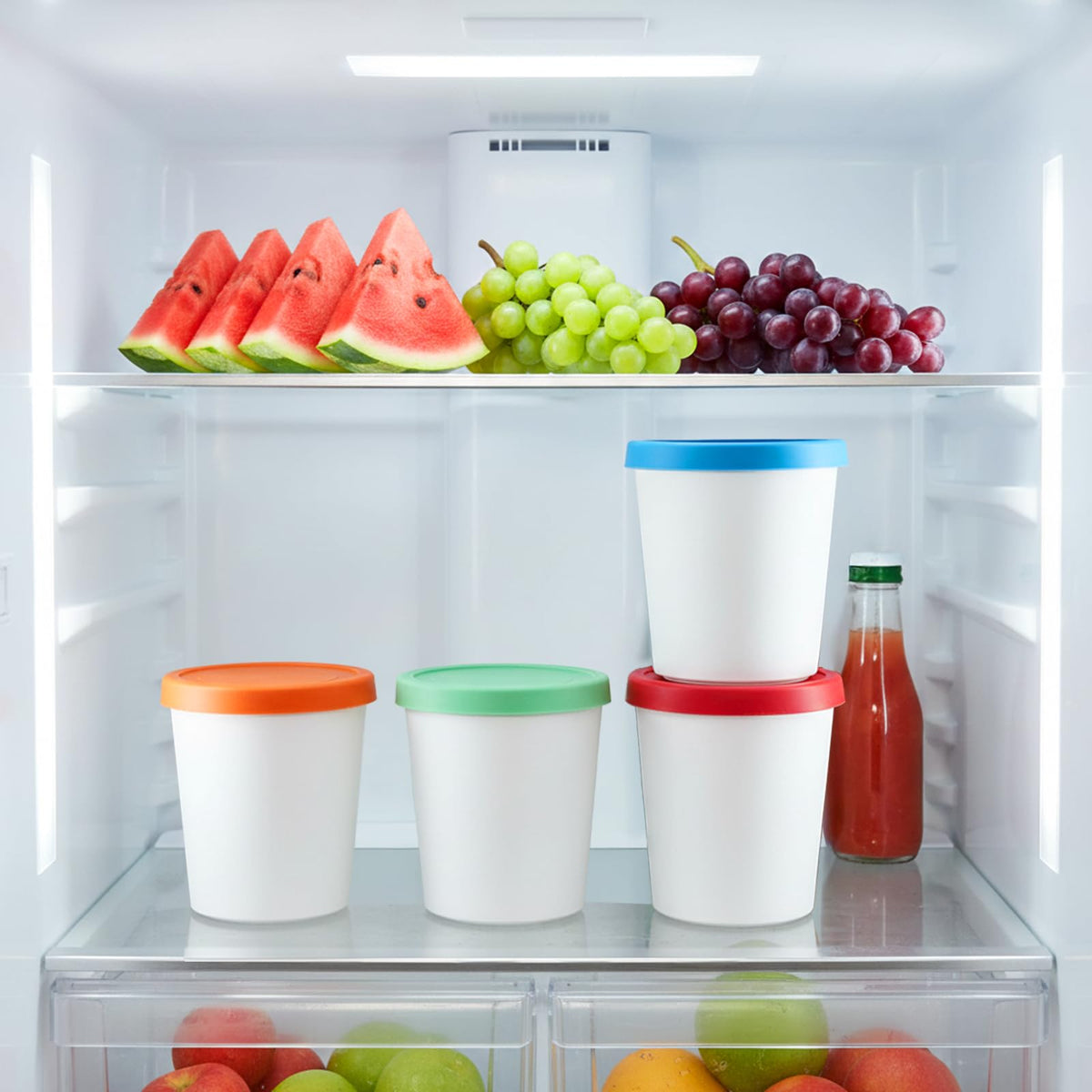 Peohud dishwasher-safe storage for quick cleanup