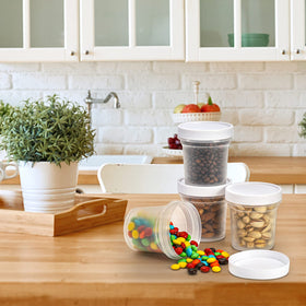 Peohud multipurpose storage jars for jams, soups, leftovers