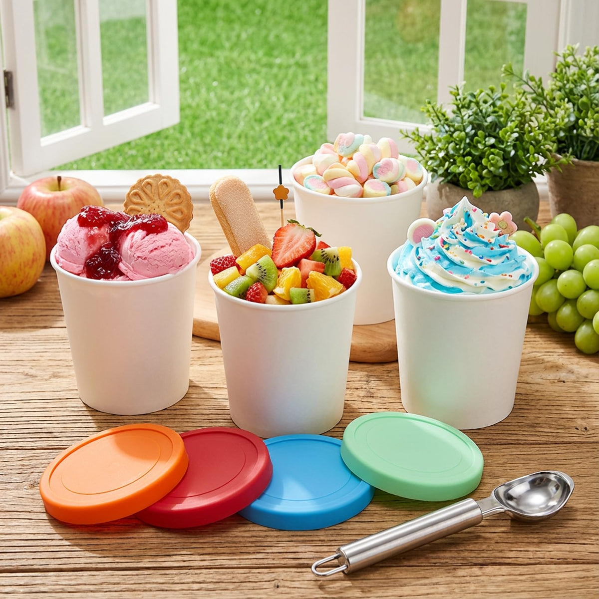 Peohud tight-sealing lid to prevent freezer burn