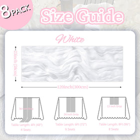 pepmily boho gauze table runner 120in adds light texture for chic weddings and parties