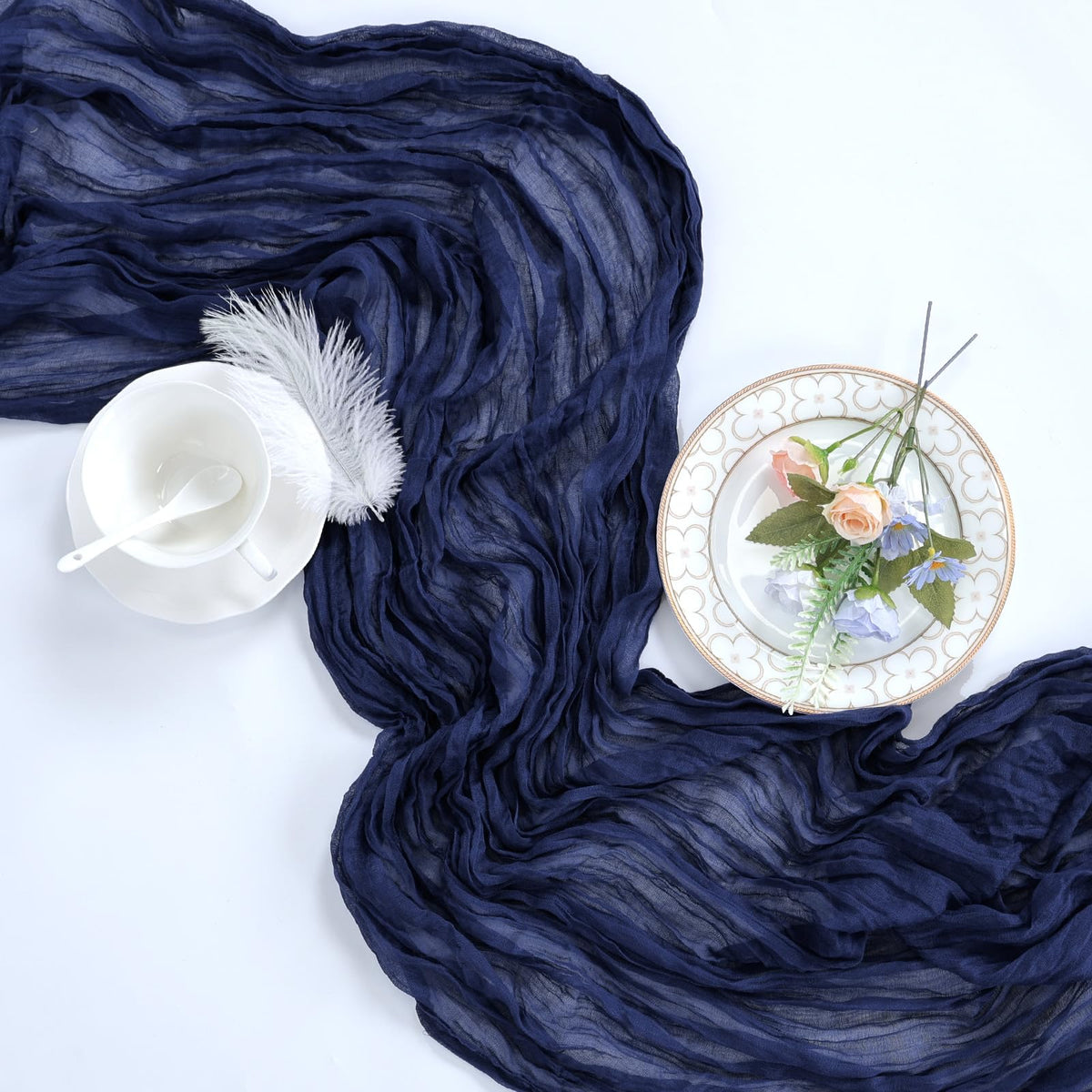 pepmily versatile table runner for weddings, parties, and home decor