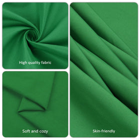 pepmily green rectangle tablecloth is washable and wrinkle-free after ironing