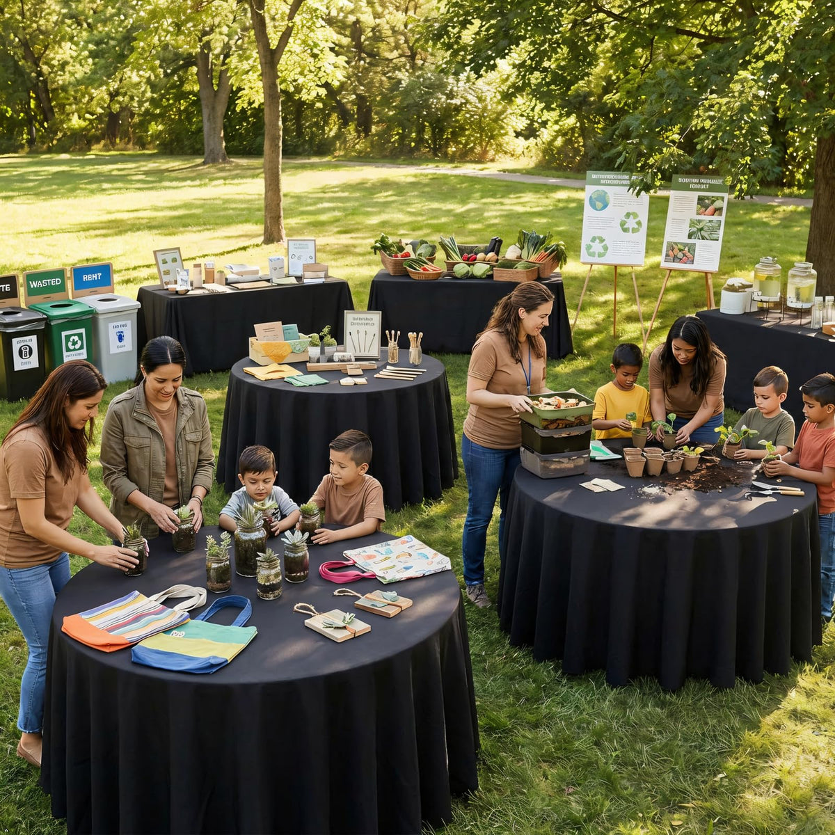 pepmily wedding banquet scene with coordinated table styling