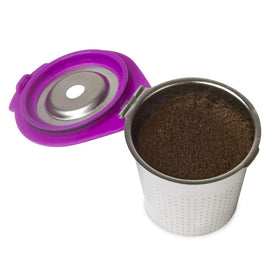 Perfect Pod Cafe Flow reusable K-Cup assembly showing simple, tool-free refilling.