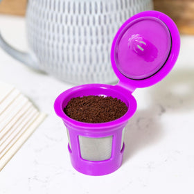 PERFECT POD reusable K-Cup design supports customizable coffee.