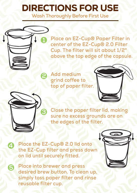 Perfect Pod taste-preserving filter design for consistent coffee flavor.