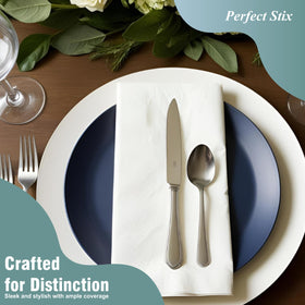 Perfect Stix Bell Marque white napkins pack of 300, ready for restaurant or event use.
