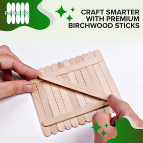 Perfect Stix ice cream sticks designed for homemade treats and craft uses.