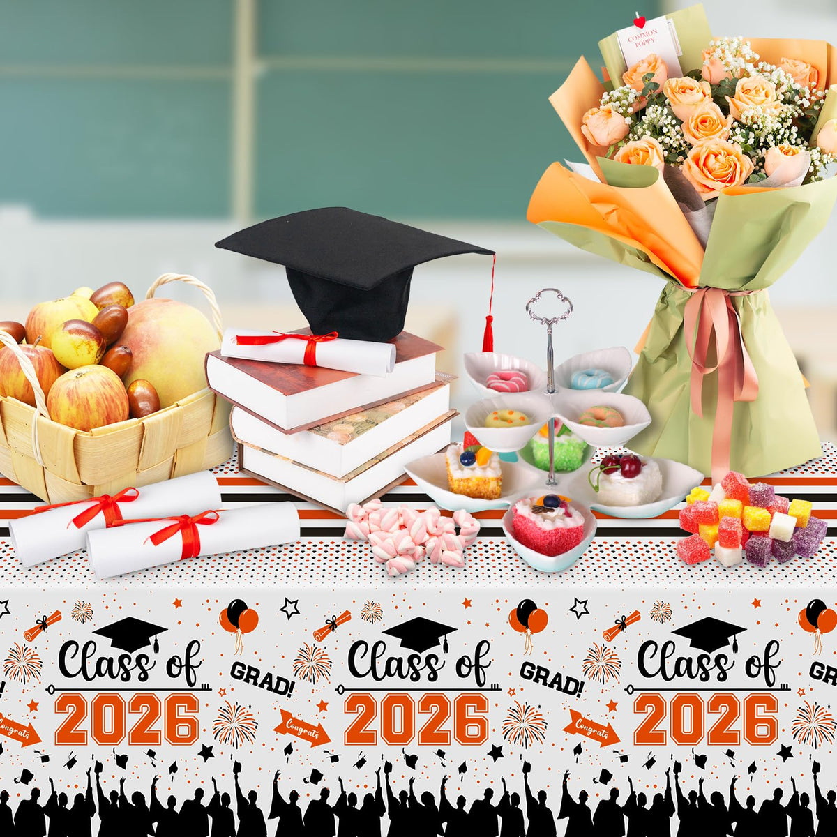 PERFQU indoor outdoor use for versatile graduation decorations
