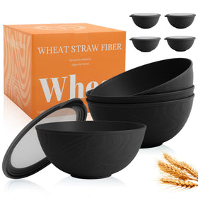 Perlapoc 40 oz unbreakable bowl with lid for meals on the go