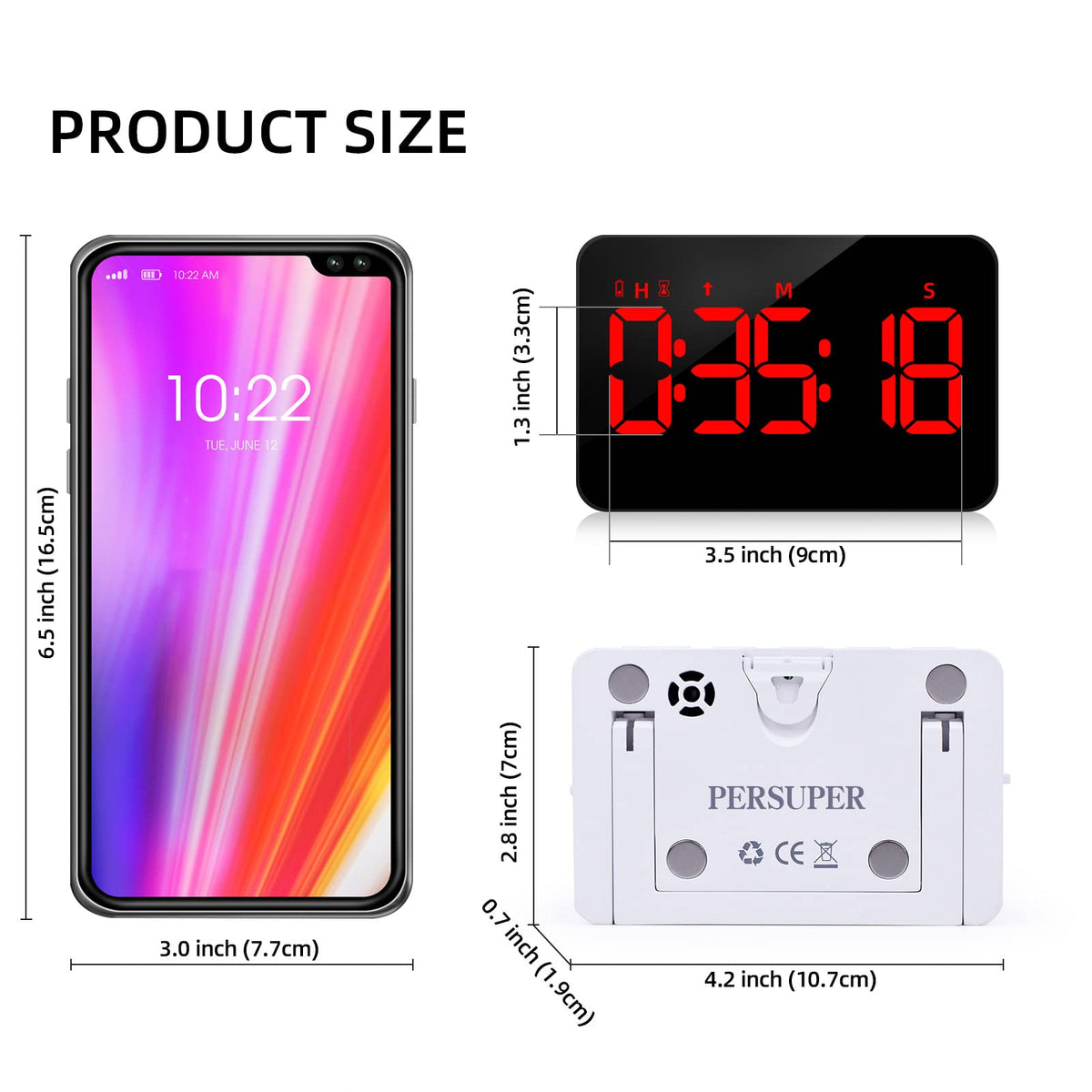 Persuper timer note: use charger under 5V to ensure proper operation