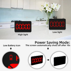 PERSUPER rechargeable Type-C timer with no batteries needed.