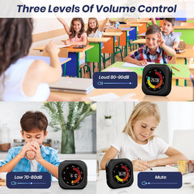 PERSUPER timer with mute option supports quiet environments without distraction