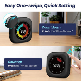 PERSUPER visual timer offers two modes for precise timing