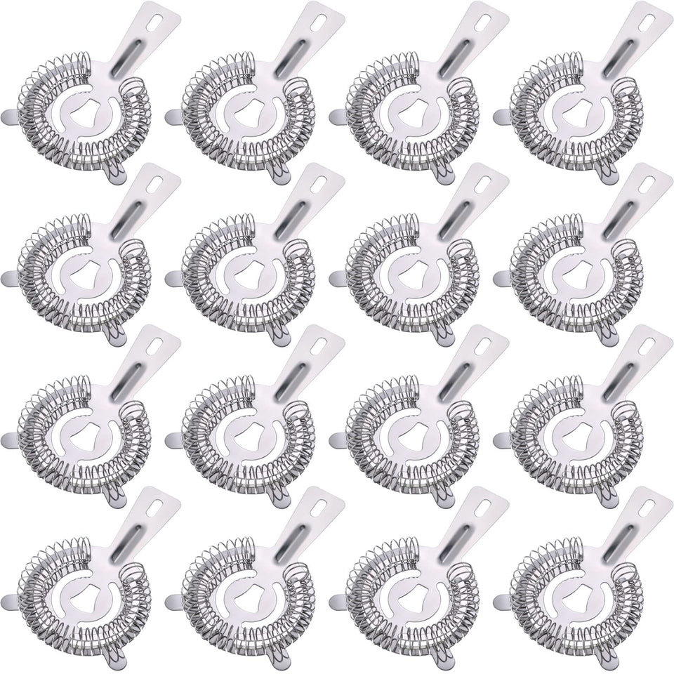 Perthlin bar strainer set for versatile filtration and quick pours in home bars.