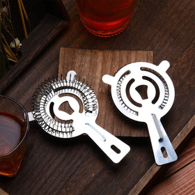Perthlin stainless steel strainers help create silky, flavorful cocktails.