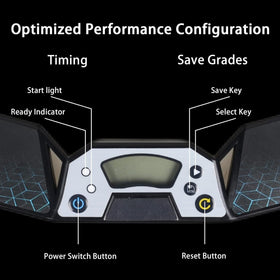 Pest Reject Pro touch-control timer enables quick start and stop during play.