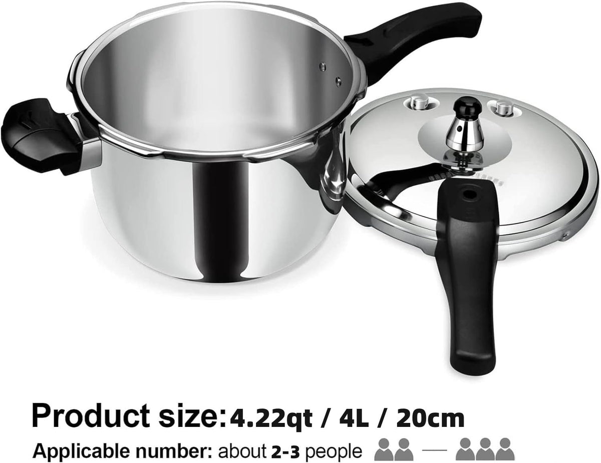 Peterboo pressure indicator assembly shows precise pressure for safe cooking