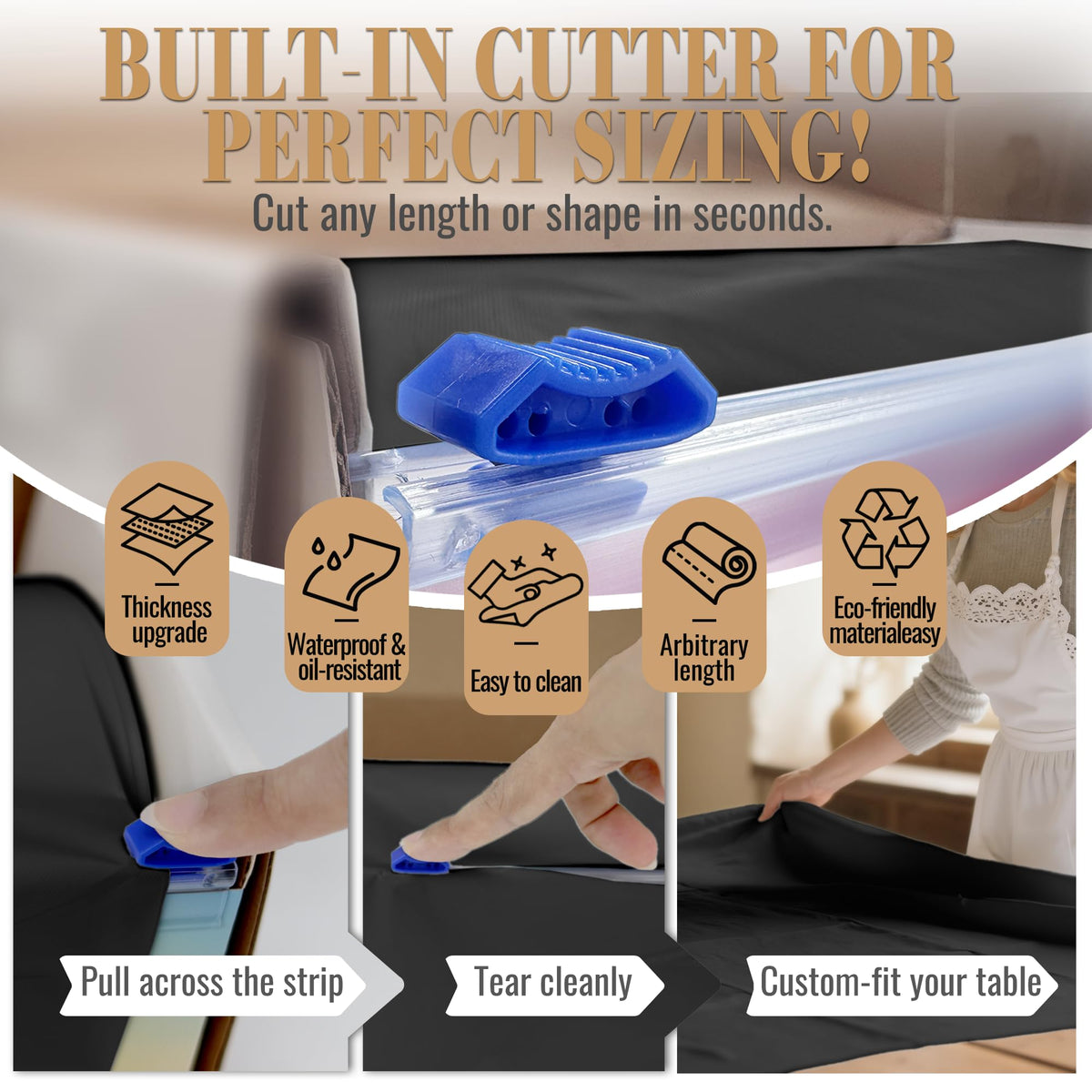 PETIARKIT easy-clean surface shown in a casual cleanup scenario.