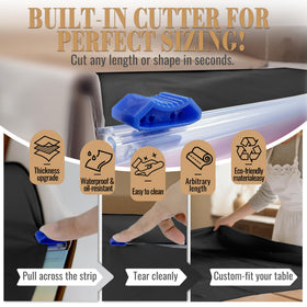 PETIARKIT easy-clean surface shown in a casual cleanup scenario.