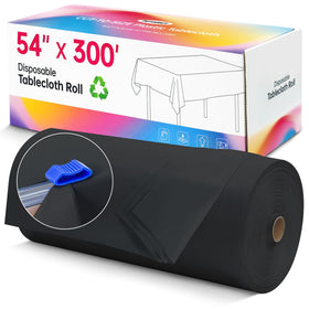 PETIARKIT tablecloth roll 54in wide covering a large rectangular table.