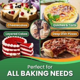 PETÍTS DESSERTS dual liners provide cleaner edges and precise portions