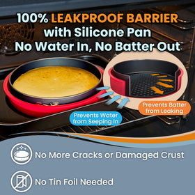 PETÍTS DESSERTS nonstick coating delivers effortless cake release and quick cleanup