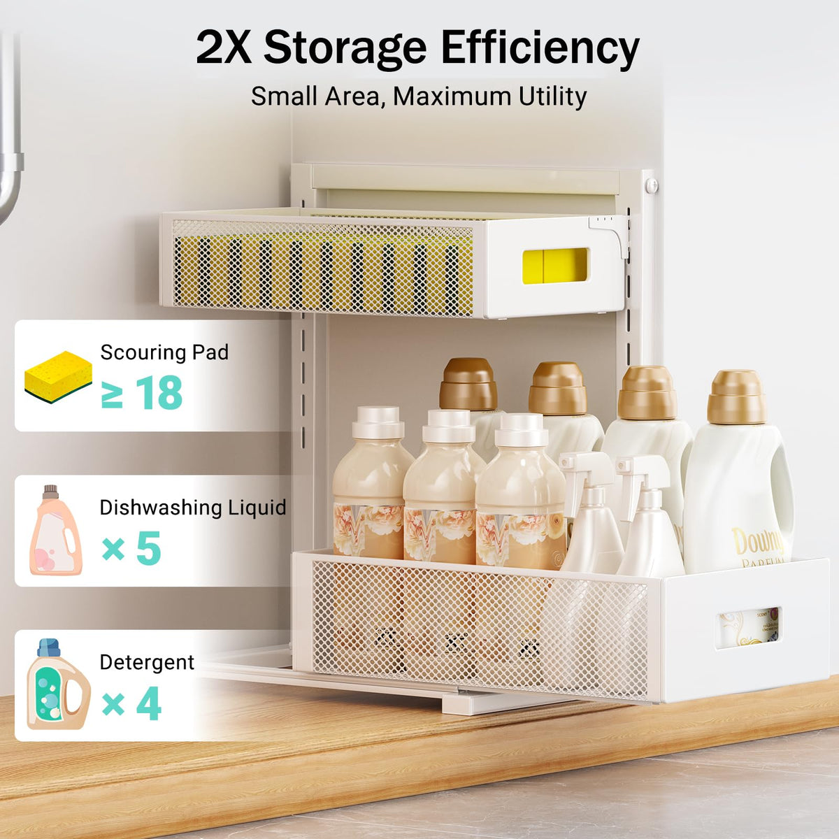 Petiza heavy-duty carbon steel construction for lasting storage