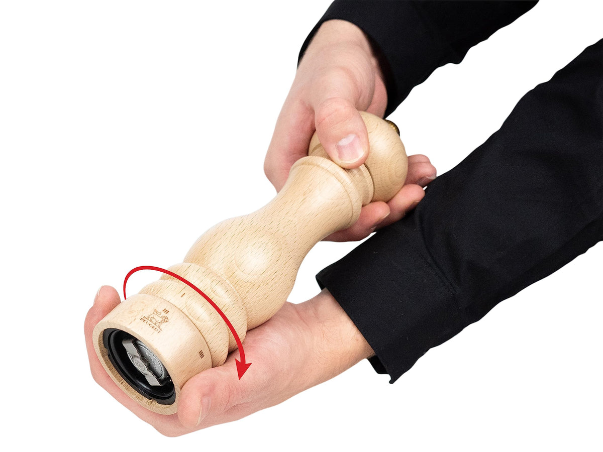 Peugeot Paris u-select pepper mill with durable mechanism, built for daily use.