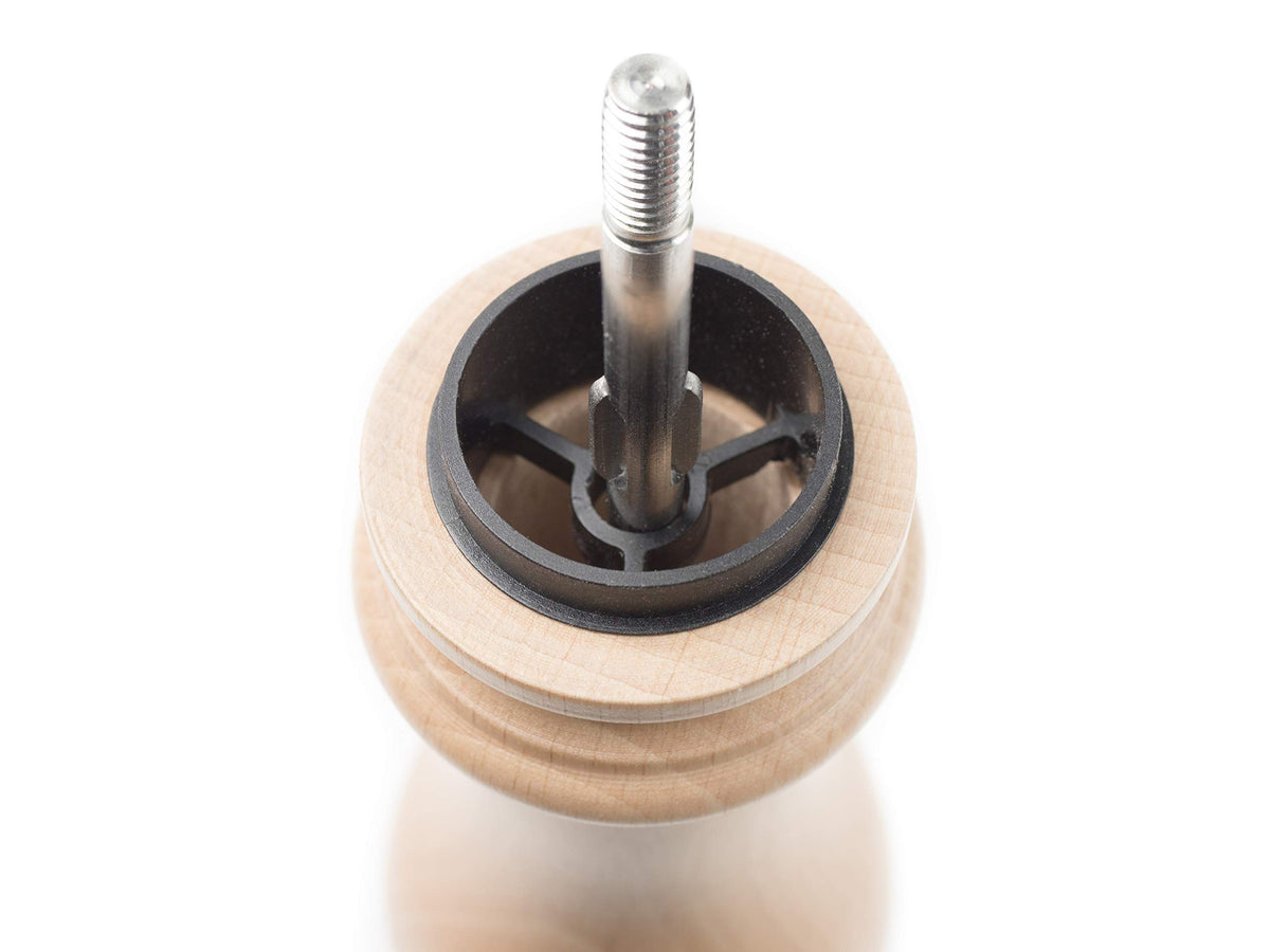 Peugeot Paris u-select pepper mill on kitchen table, ready for everyday meals.