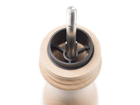 Peugeot Paris u-select pepper mill on kitchen table, ready for everyday meals.