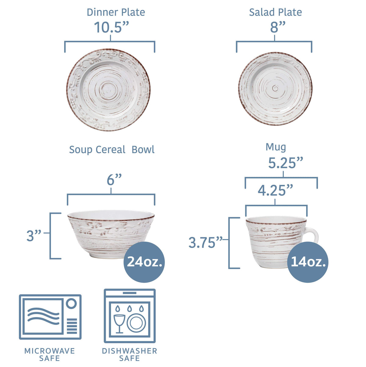Pfaltzgraff Trellis White soup bowl keeps portions cozy for family meals.