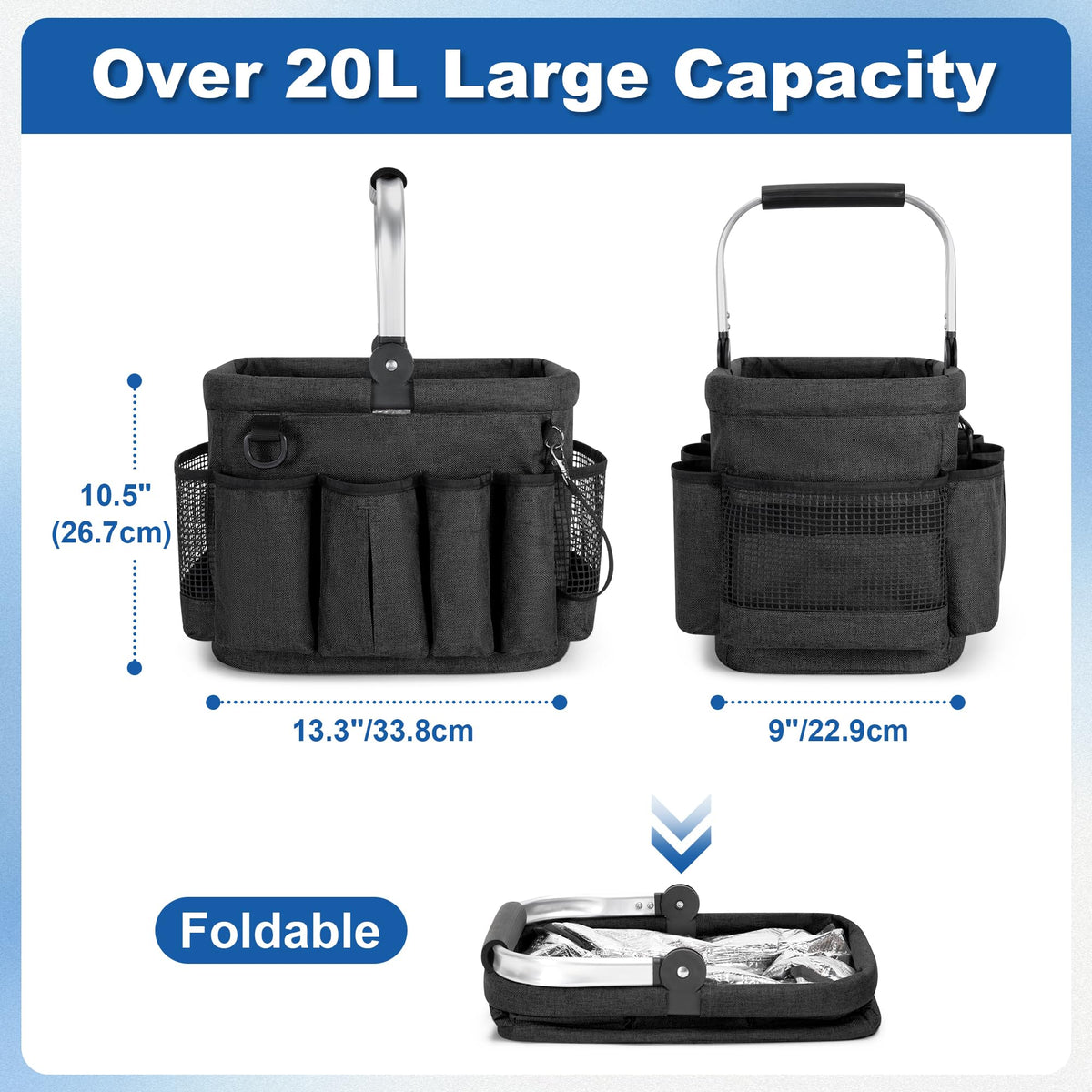 Interior aluminum film repels spills, keeping PGmoon caddy clean and easy to wipe.