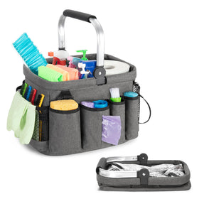 PGmoon Cleaning Caddy with handle for portable organization during chores