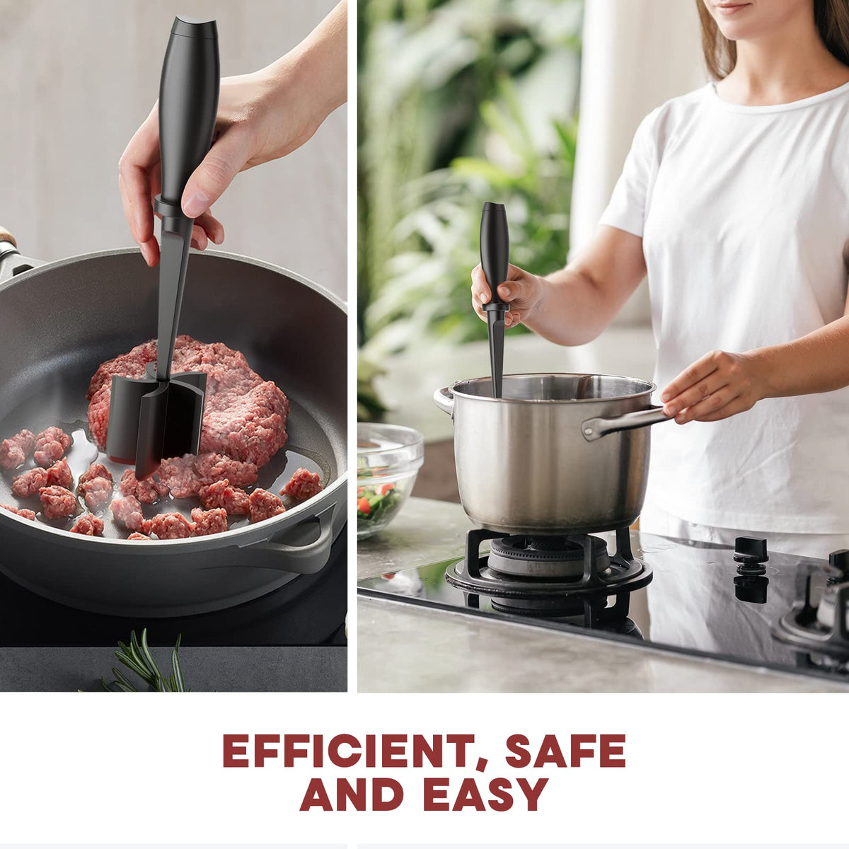 PGYARD anti‑dirt design reduces mess during mixing and chopping.