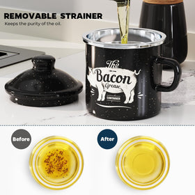 PGYARD lid seals tightly to block dust and odors, extending grease freshness.
