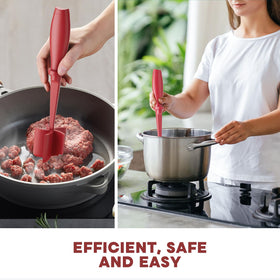 PGYARD easy-clean design with non-stick surface for quick rinsing