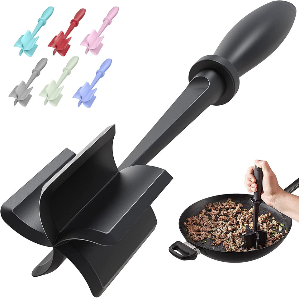 PGYARD meat chopper with a 5-blade design for quick crumbles
