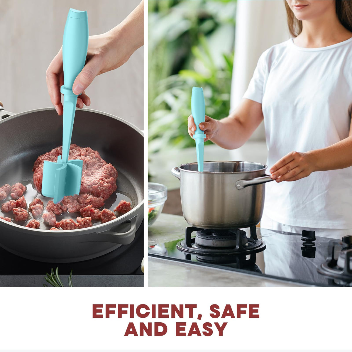 PGYARD meat chopper anti-dirt design and dishwasher safe.