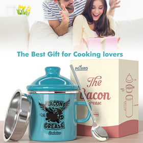 PGYARD Mini Bacon Grease Container kitchen-ready design for easy reuse