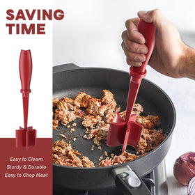 PGYARD non-stick surface makes cleanup easy after chopping and mashing