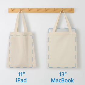 Phicorn tote made of reusable cotton, suitable for repeated events