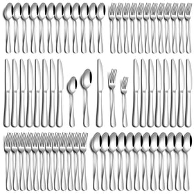 PHILIPALA 60-piece set dinner knives for reliable cutting at every meal.