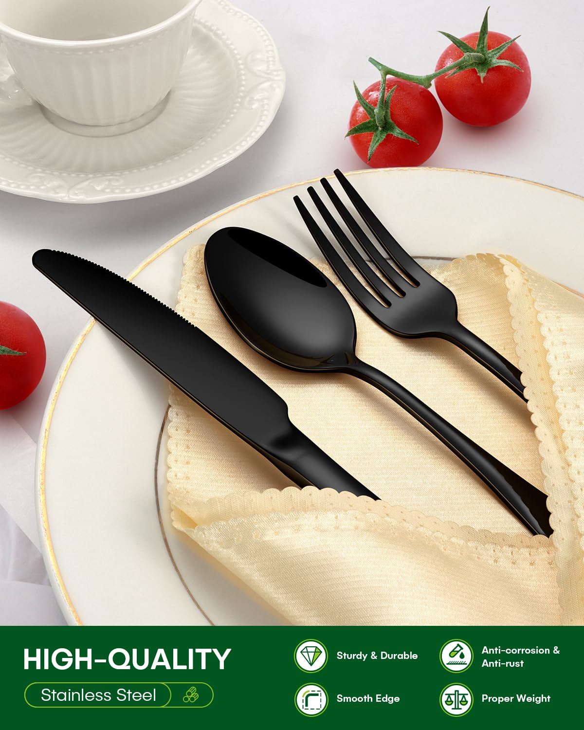 PHILIPALA teaspoons—compact, sturdy design for everyday use.