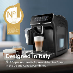 Philips 3200 Series five coffee options for variety