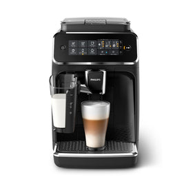 Philips 3200 Series front view showing compact home espresso setup